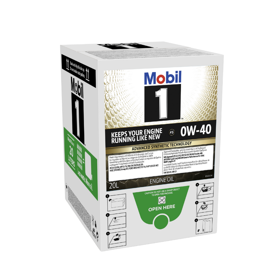 MOBIL 1 FS 0W-40, 20L 157718
